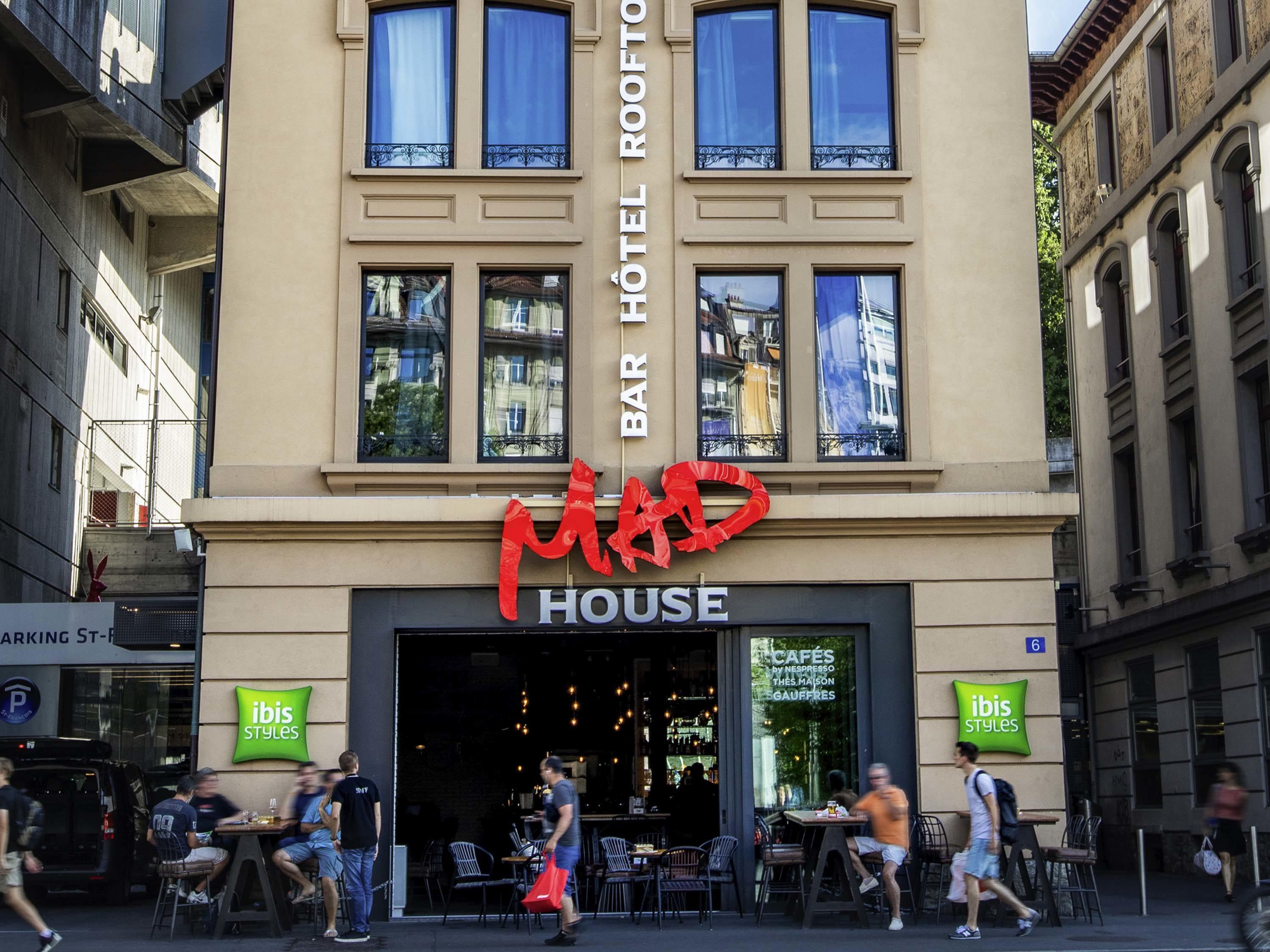 Ibis Styles Lausanne Center Madhouse Eksteriør billede